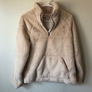 fuzzy pullover